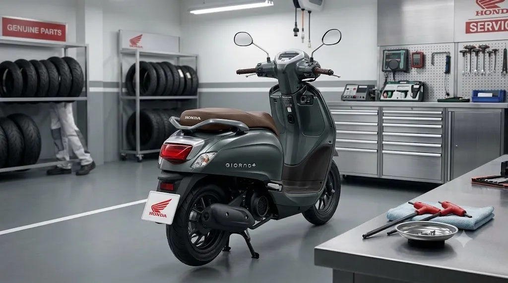 คู่มือเช็คระยะ Honda Giorno+ ฉบับมือใหม่ ดูแลยังไงให้เครื่องฟิต ขี่สมูทไปนานๆ