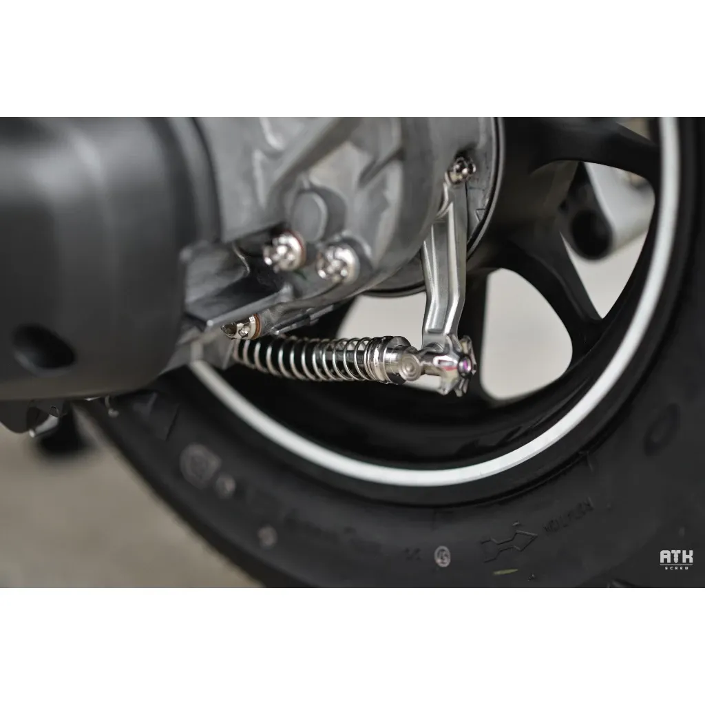 สปริงมือลิง Honda Giorno 125 สีเลส - ใช้กับมือลิงเดิมและมือลิงแต่ง (จัดส่งวันถัดไป) - อะไหล่แต่ง Giorno+