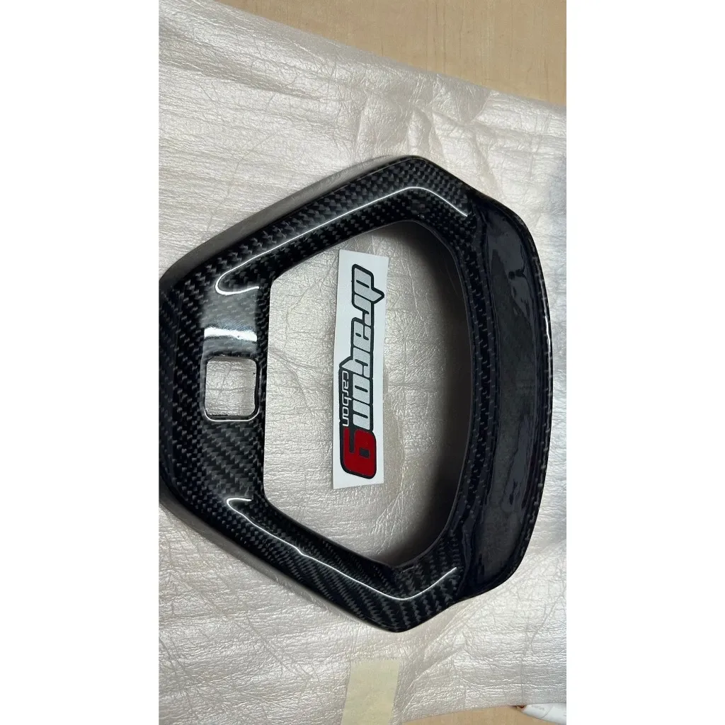 ครอบเรือนไมล์แต่ง Honda Giorno 125 งานหุ้มคาร์บอนแท้ ลาย 2 ครอบทับของเดิม ไม่ต้องแกะ สวยเงา