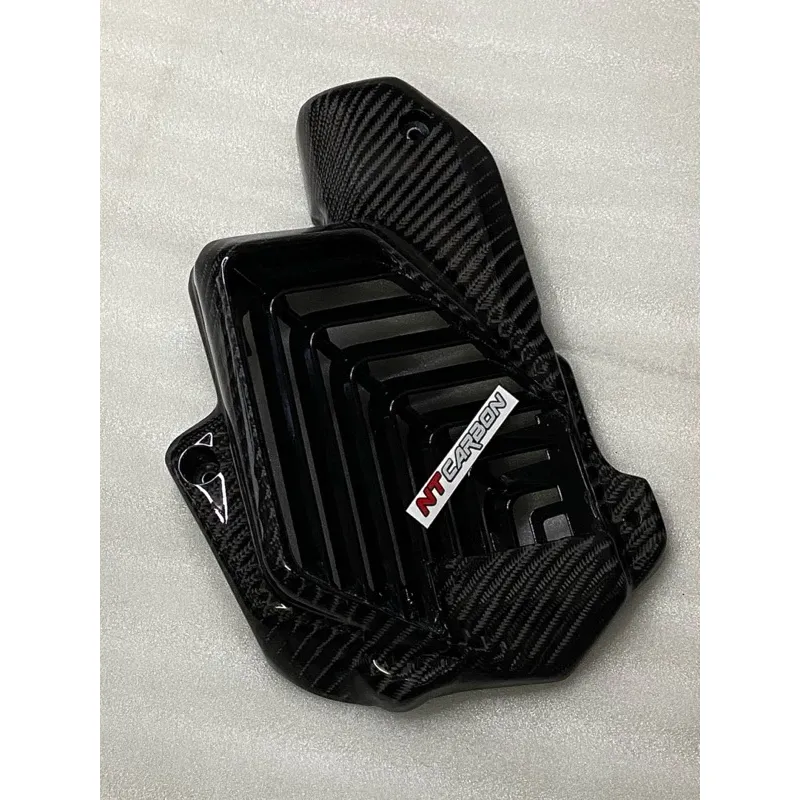 ครอบหม้อน้ำ Honda Giorno คาร์บอนแท้ ลาย4 แบรนด์ NTcaRbon