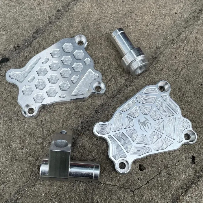 ฝาปิดแคมและท่อน้ำ CNC Honda Lead/Giorno/PCX160/Click160 สำหรับใส่ปั้มน้ำไฟฟ้า ลดภาระเครื่อง