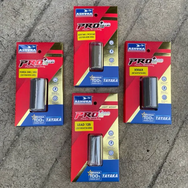 บูทชามเซรามิก Honda Lead, Giorno, PCX160, Forza, Xmax, Tayaka – เบาและลื่น ลดภาระชุดข้าง (ยาวเท่าของเดิม) - อะไหล่แต่ง Giorno+