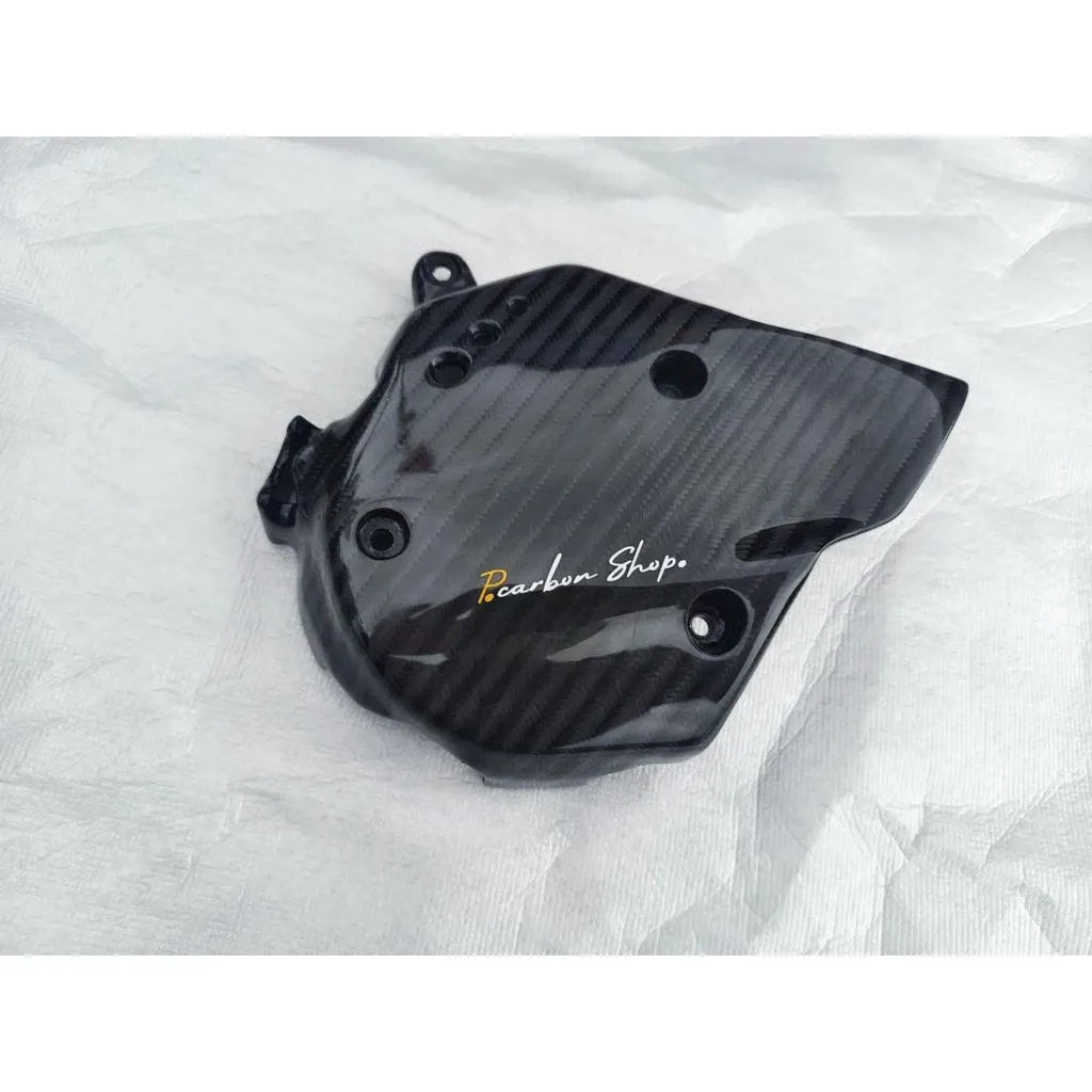 ครอบหน้าแคร้ง Honda Giorno หุ้มคาร์บอนแท้ ลาย 4
