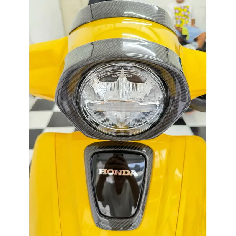 คาร์บอนแท้ Honda Giorno+ เปลี่ยนแทนชิ้นเดิม ลาย 2