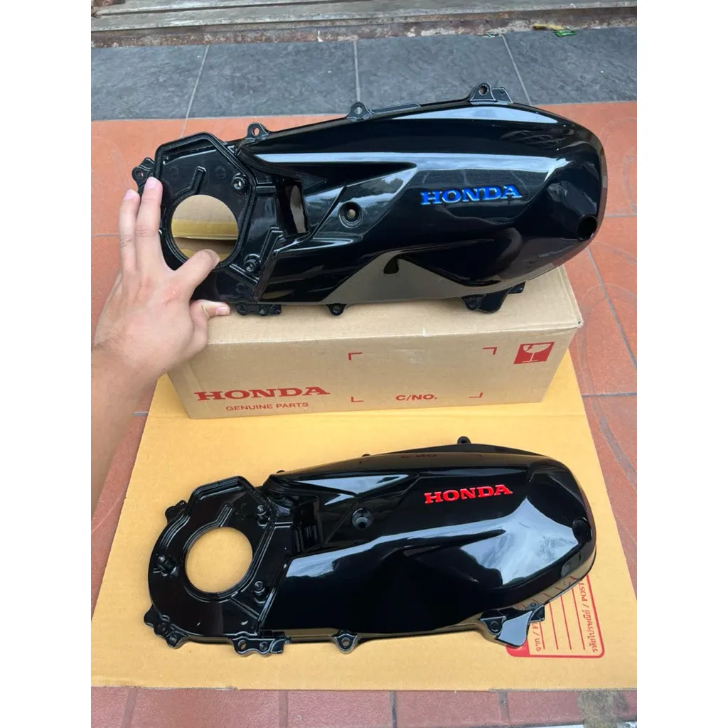 ฝาครอบเครื่อง ครอบแคร้ง Honda Giorno แท้ 100% สีดำเงา แล็คเกอร์ 2K - อะไหล่แต่ง Giorno+