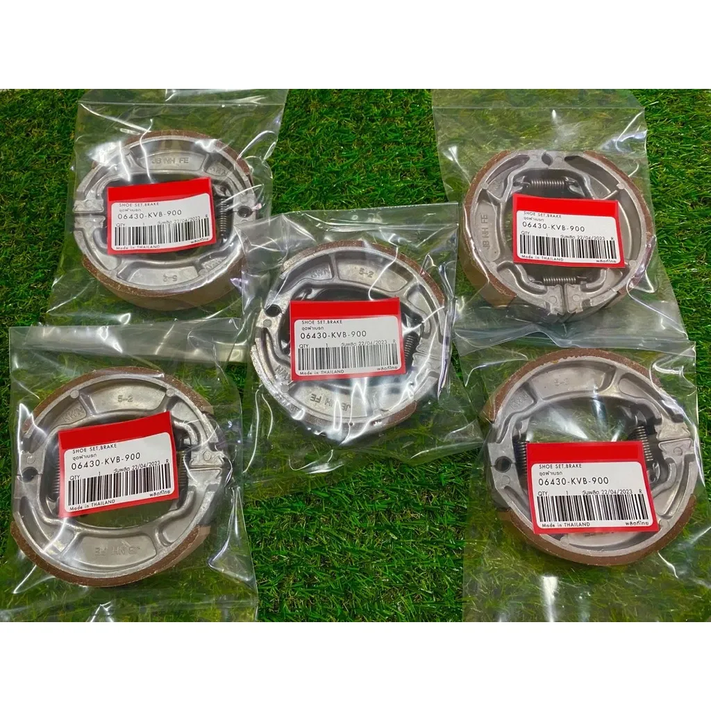 ผ้าเบรคหลัง เกรด AAA ราคา 5 คู่ สำหรับ CLICK / CLICK-i / CLICK125i / AIR BLADE / PCX / ZOOMER-X / ICON / READ / GIORNO