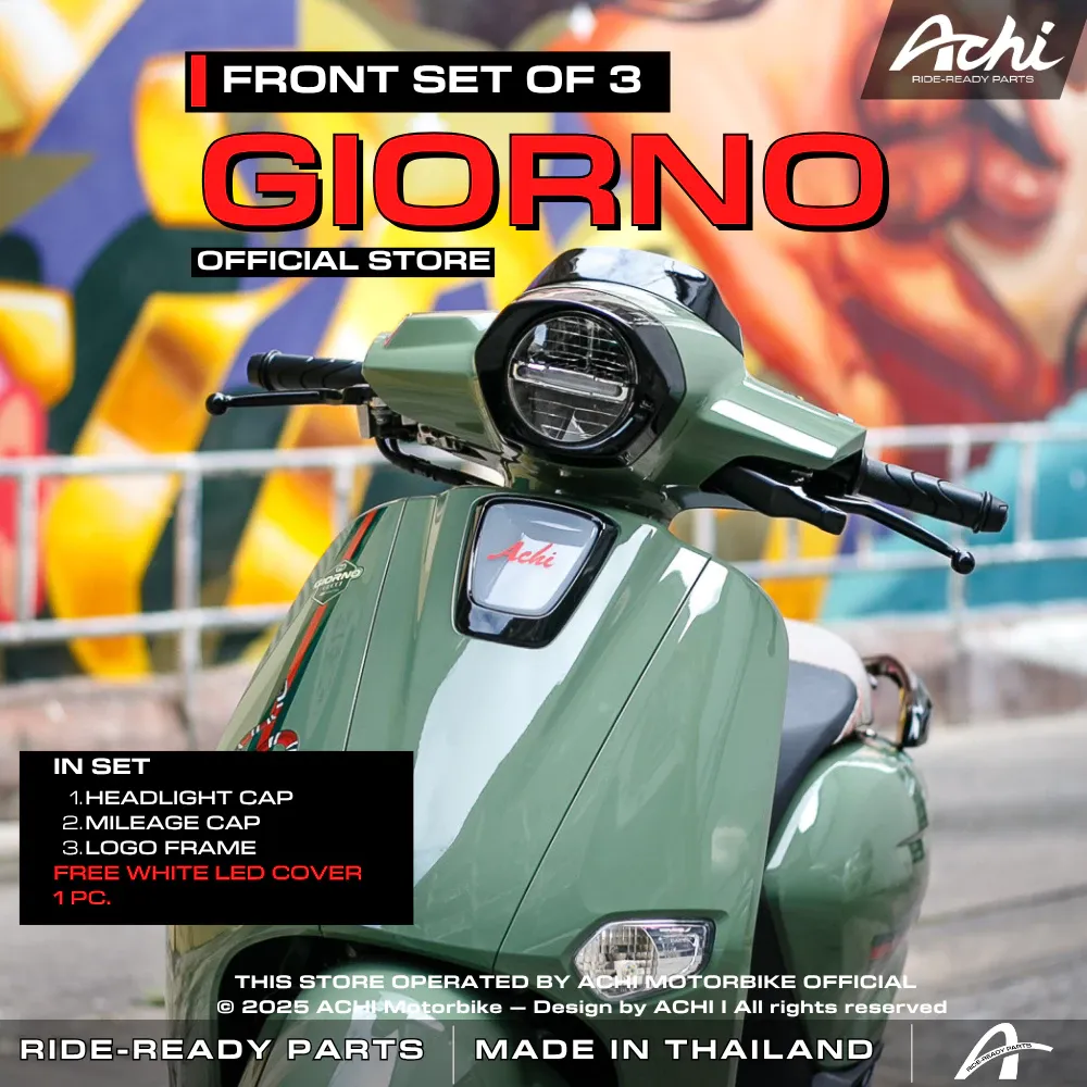 ฝาครอบไมล์ Honda Giorno+ 2024-2026 (แท้ Achi Thailand)