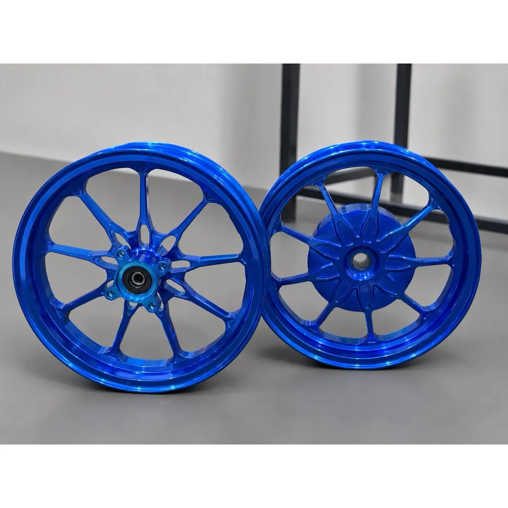 ล้อ CNC Giorno HR Racing ลายใหม่ 1 คู่ - อะไหล่แต่ง Giorno+