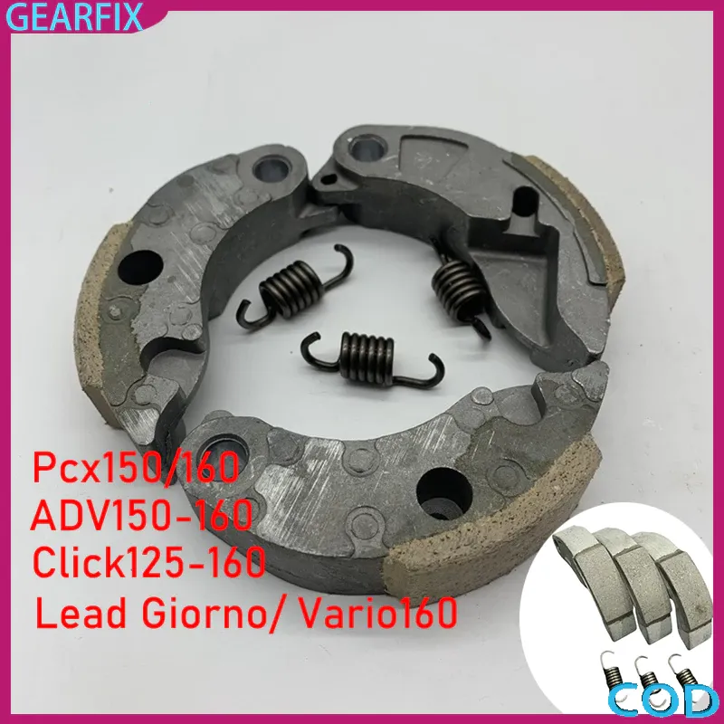 ครัชคาร์บอนผสมทองแดงแท้ เนื้อหนาพิเศษ จับแน่นหนึบ สำหรับ PCX ADV Click Lead Giorno Vario