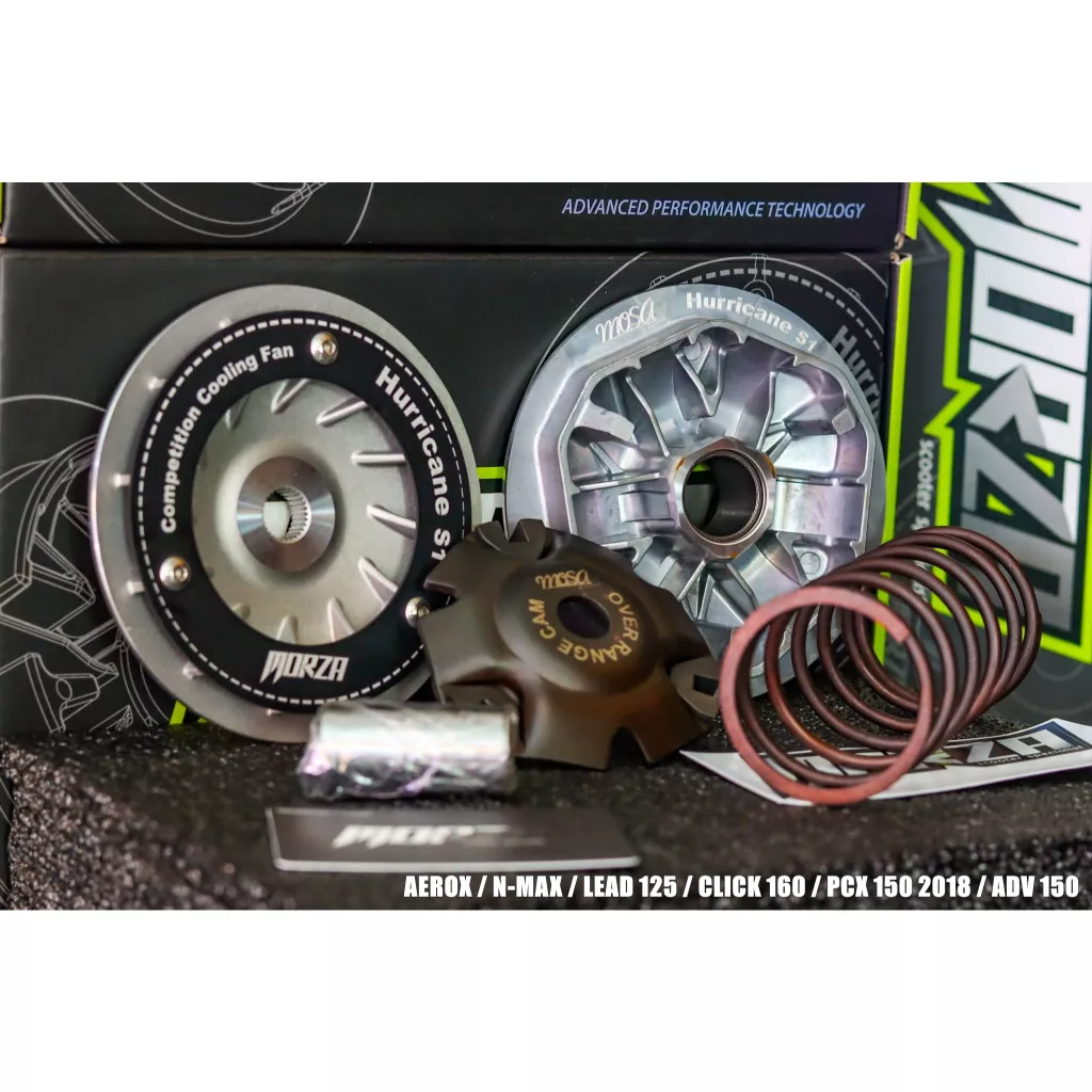 ชุดชาม MORZA Honda LEAD 125 / Giorno / PCX 150 (2018) / ADV 150 R1 / S1 Hurricane