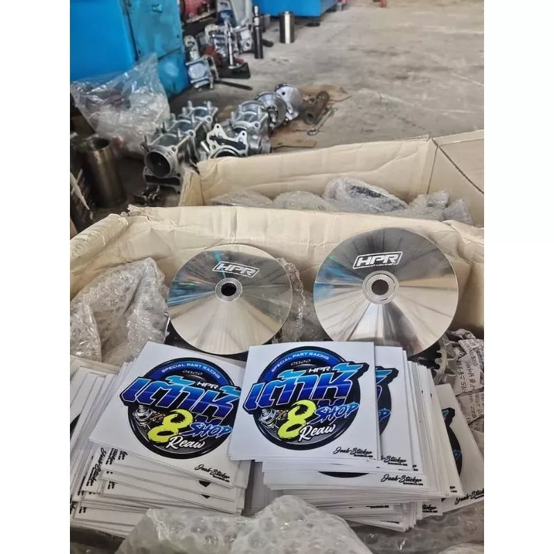 ชามแท้ปรับองศา CNC HPR เต้าหู้แปดริ้ว สำหรับ PCX, Click 125i/150i, LEAD, Giorno, Adv150