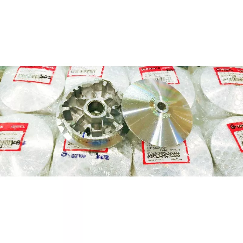 ชุดชามเม็ด Honda Lead125 / Giorno 125 / Giorno Plus (ชามแท้ 100% ขูดร่อง ปรับองศา ไล่เบา) ตรงรุ่น - อะไหล่แต่ง Giorno+