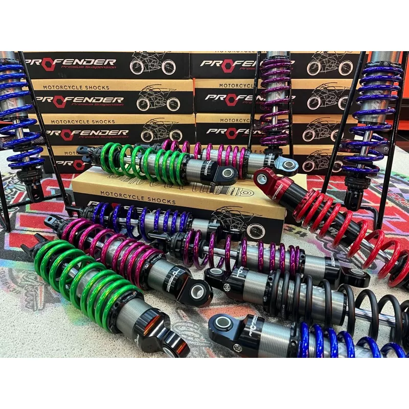 โช๊ค Profender Flash Series 320mm สำหรับ Honda Giorno+, Grand Filano, Fazzio, Lead, Click 125-150