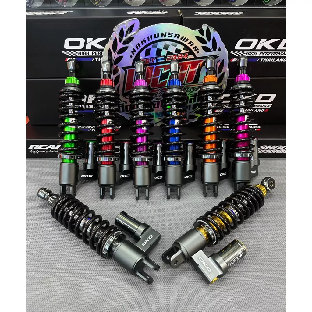 โช้คหลัง OKD Flipz-II Honda Giorno+/Lead 320mm