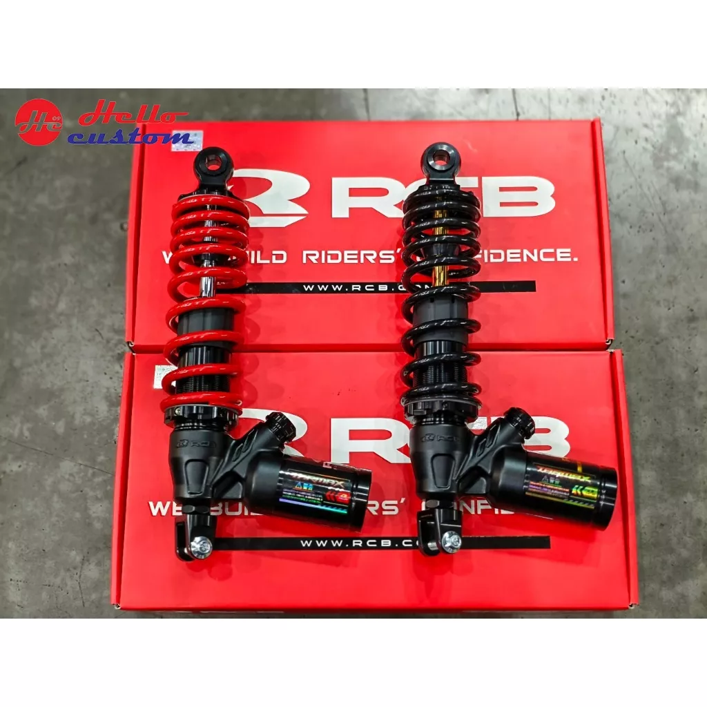 RCB Tarmax โช้คหลัง 320mm. สำหรับ Giorno+ / LEAD125 / Grand Filano / Fazzio (มี 2 สี)