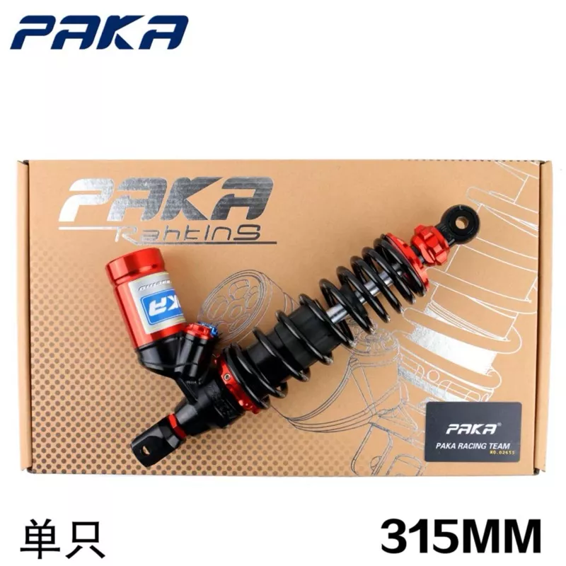 โช๊คหลัง Paka ปรับระดับได้ 315-320mm. สำหรับ Honda Giorno / Lead