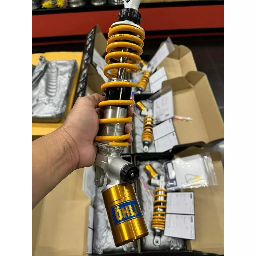 โช๊คหลัง OHLINS HO349 สำหรับ Honda Giorno (319.5 mm) รับประกัน 2 ปี