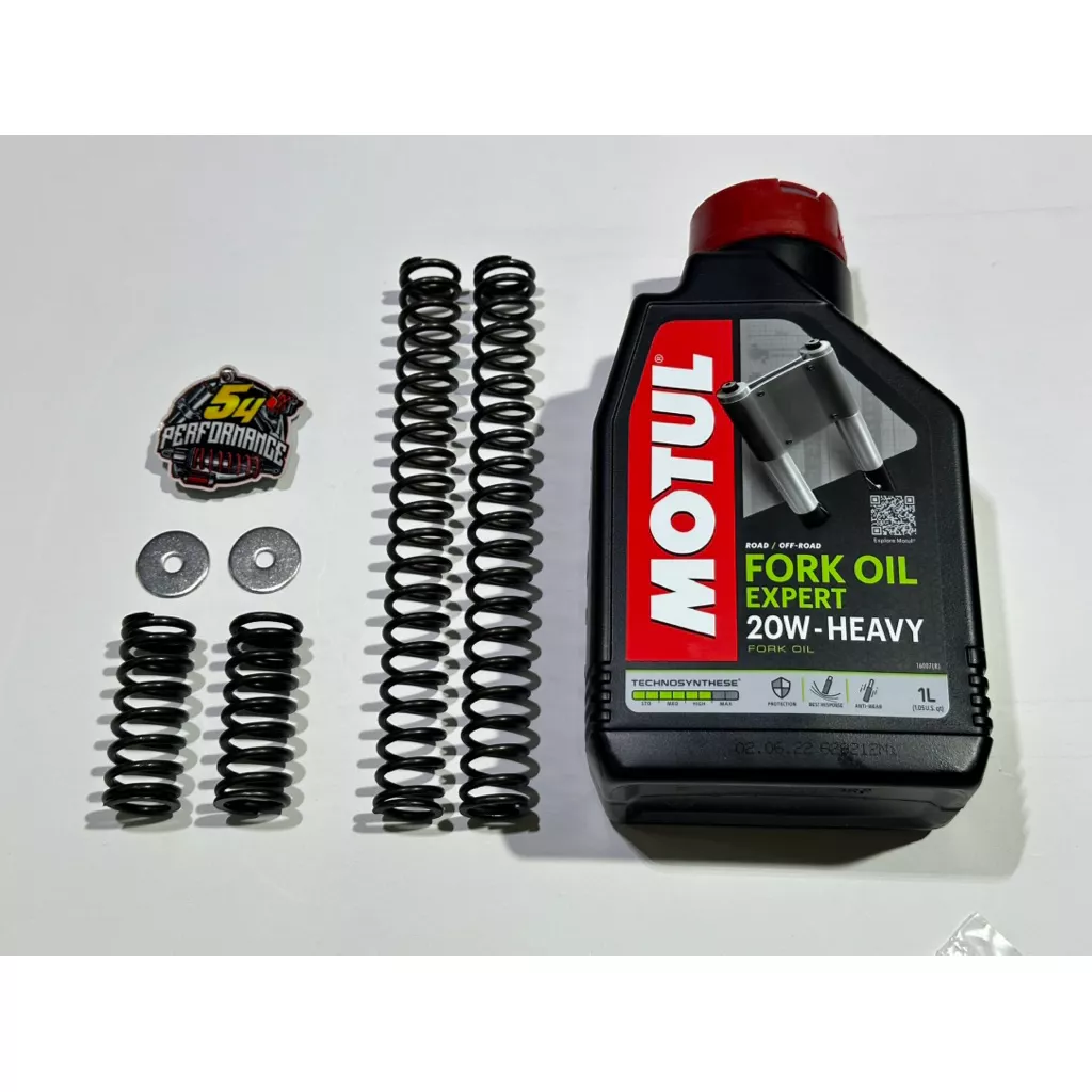 ชุดโหลดหน้า 54Performance สำหรับ Honda Giorno+ 125 (Giorno125) | ของแท้ นุ่มหนึบ ไม่กระด้าง - อะไหล่แต่ง Giorno+