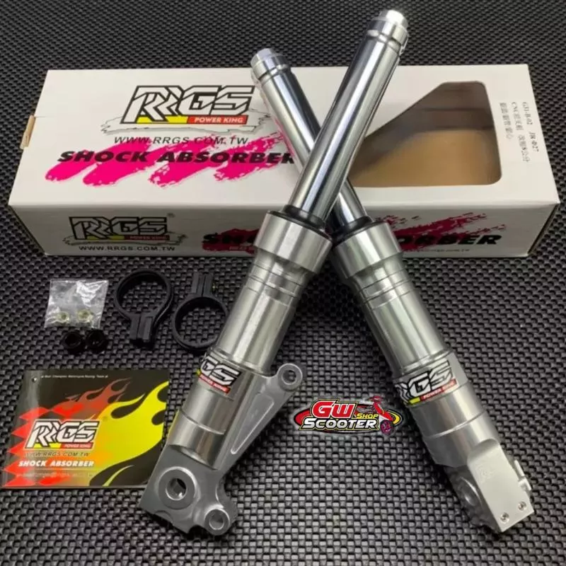 โช้คหน้า RRGS แท้ สำหรับ Honda Dio, ZX, Julio, Giorno