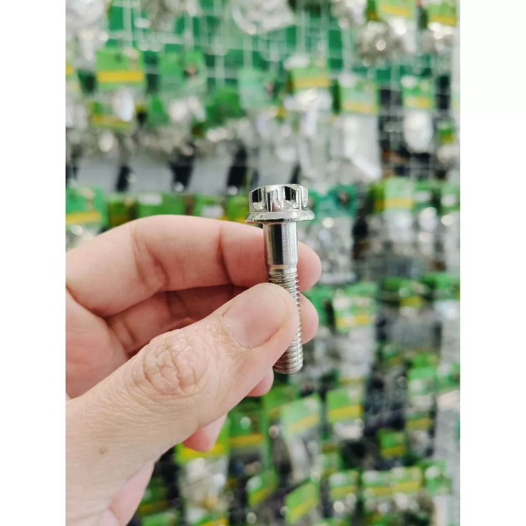 น็อตยึดโช้คหลัง Honda Giorno / Grand Filano หัวเฟือง (ราคาต่อ 1 ตัว) - อะไหล่แต่ง Giorno+