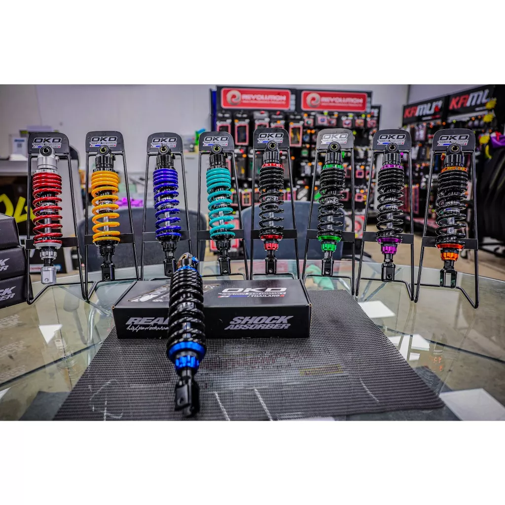 โช๊ค OKD Advance Plus สำหรับ Honda Giorno+ (320mm)