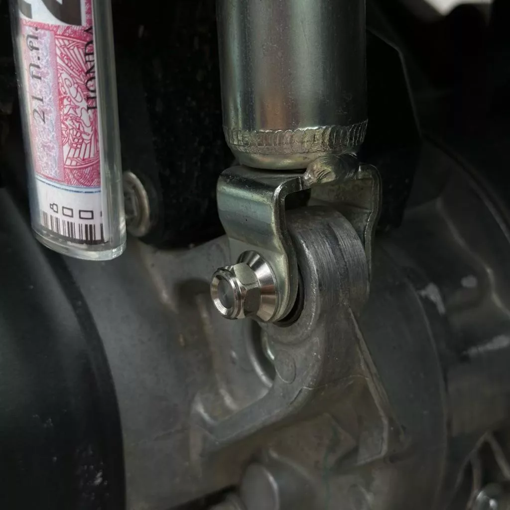 น็อตโช๊คหลัง Honda Giorno งานกลึงมือ (ราคาต่อตัว) - อะไหล่แต่ง Giorno+