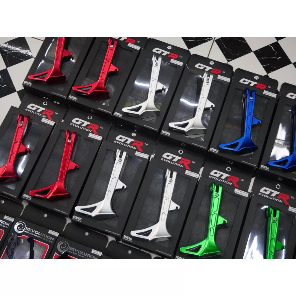 ขาตั้งข้างอลูมิเนียม GTR สำหรับ Honda Giorno, Lead, Forza