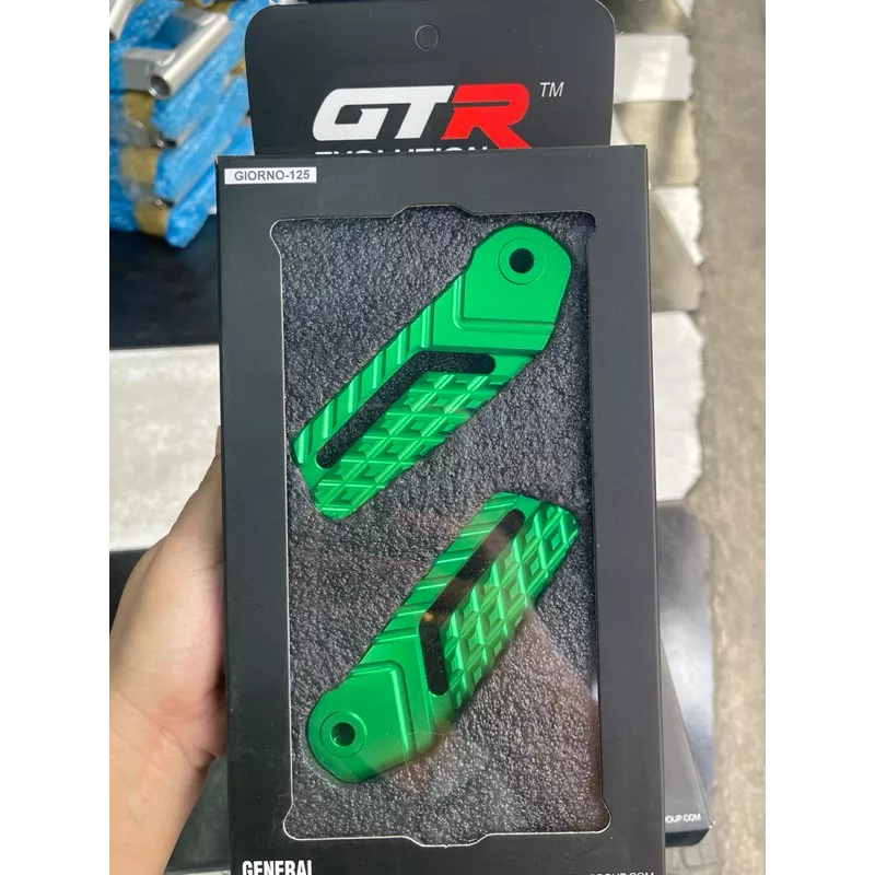 พักเท้าหลัง Honda Giorno 125 รุ่น GTR งาน CNC แท้