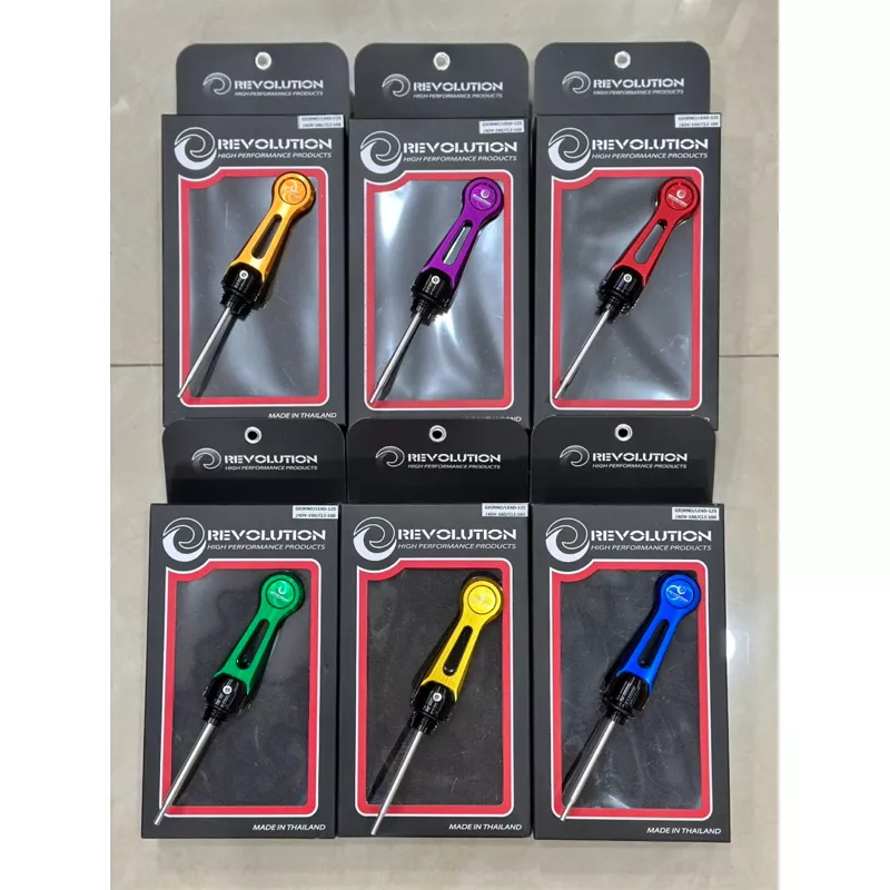 ก้านวัดน้ำมันเครื่อง CNC Revolution สำหรับ Honda Giorno, Lead125, ADV160, Click160