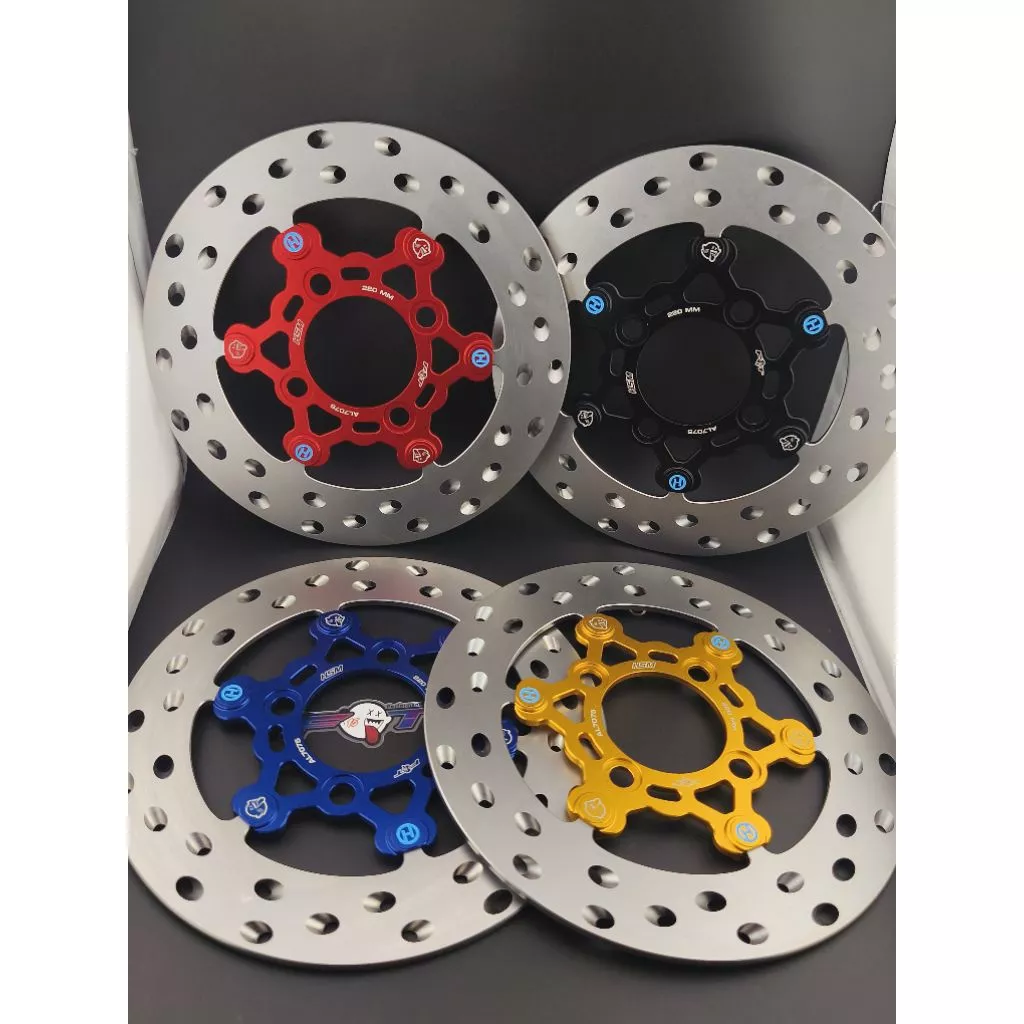 จานดิสก์เบรค F&T ขนาด 220mm สำหรับ Honda Giorno+, Wave 110i, Wave 125i