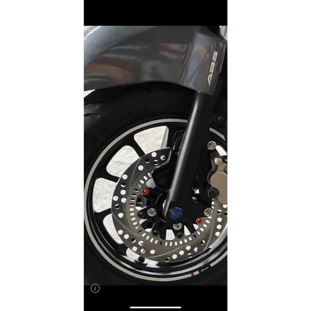 จานเบรคหน้า Honda Giorno ABS ขนาด 220 มม. SWITS แท้