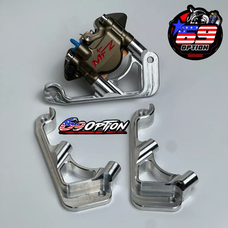 ขาจับปั้มเบรค Brembo (ปั้มเต่า) / MFZ สำหรับ Honda Giorno+ ABS | ขนาดจาน 220mm