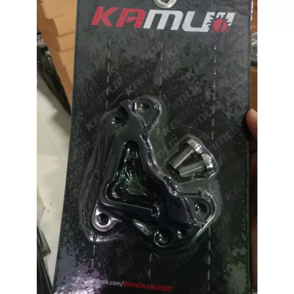 คาลิปเปอร์ KAMUI (หัว ZX-3D V1) สำหรับ Honda Giorno+ ABS | ใช้กับปั้ม Brembo 2 POT, โช้คแต่ง, จาน 220mm