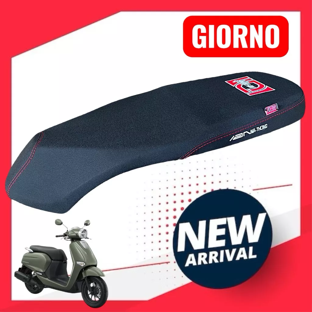 เบาะเอกนาทอง Honda Giorno (จีออโน่) ทรงสวย นั่งสบาย