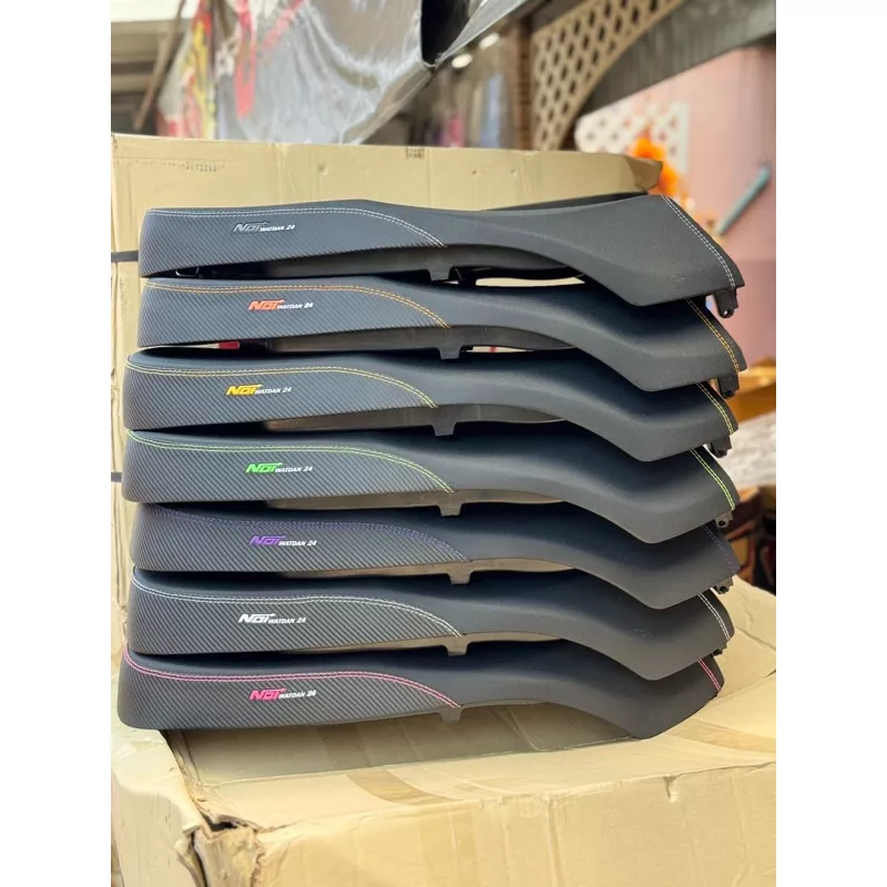 เบาะ Honda Giorno หน่อยวัดด่าน แท้ 2 ตอน ปักด้ายสี - อะไหล่แต่ง Giorno+