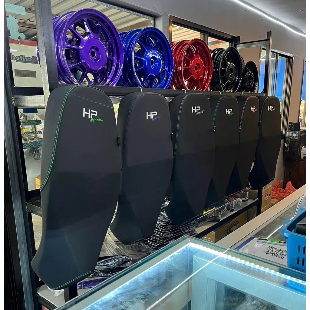 เบาะมอเตอร์ไซค์ Honda Giorno HP Spot โครงแท้ นุ่มสบาย มีหลายสี - อะไหล่แต่ง Giorno+