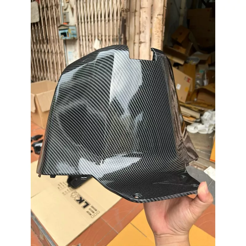 ครอบใต้เบาะ Giorno 125 เคฟล่า 5D แท้ศูนย์ Honda - อะไหล่แต่ง Giorno+