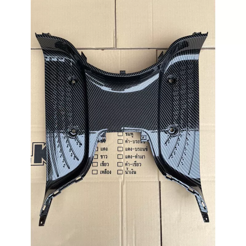 ที่วางเท้า Honda Giorno125 ของแท้ศูนย์ฯ เคลือบ 2K เคฟล่า 5D - อะไหล่แต่ง Giorno+