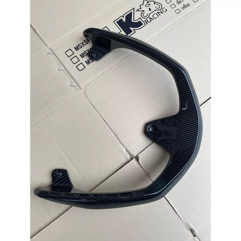 จับท้ายกันตก Honda Giorno 125 อะไหล่แท้ศูนย์ เคลือบลายเคฟล่า 5D เงาพิเศษ