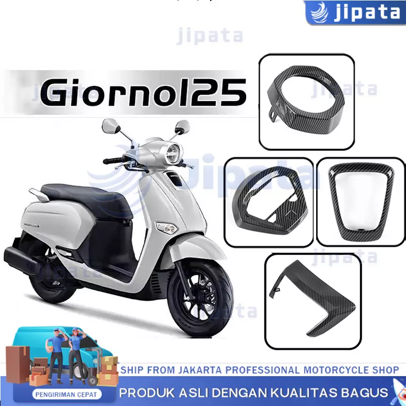 เปลือกแท้ศูนย์ Honda Giorno 125 หุ้มเคฟล่า 5D ลายพิเศษ เงาสุดๆ แล็คเกอร์ 2K งานพรีเมี่ยม พร้อมส่ง