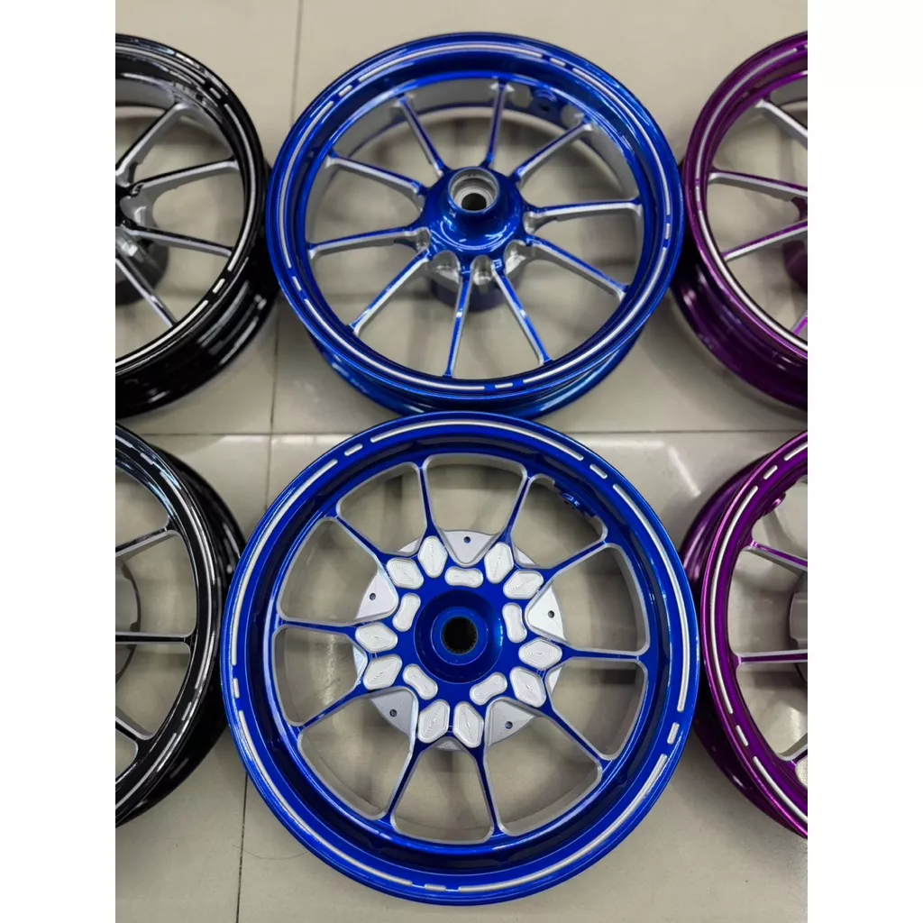 ล้อเดิม Honda Giorno แท้ศูนย์ CNC พร้อมจุ๊บลม