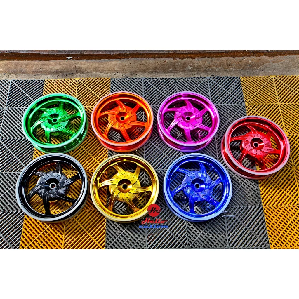 ล้อแต่ง CNC Honda Giorno+ (Giorno 125) อลูมิเนียม