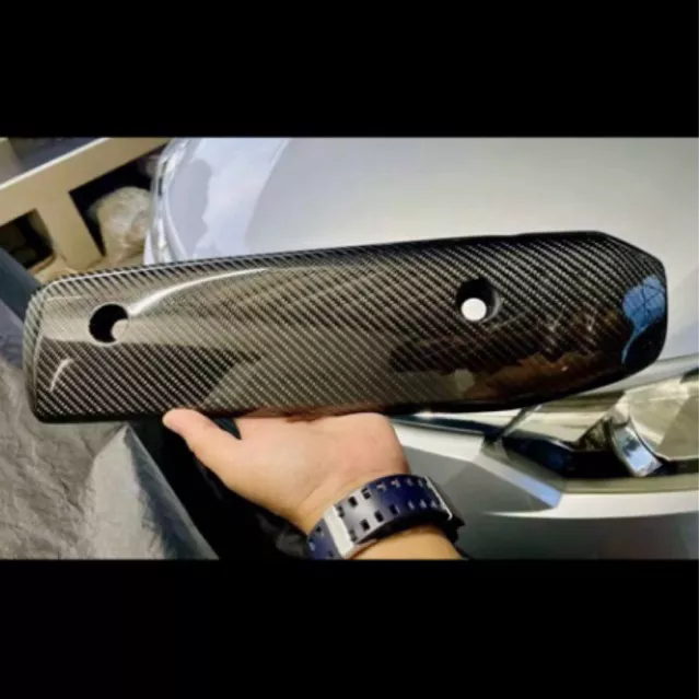 ครอบท่อกันร้อน Honda Giorno คาร์บอนแท้ ลาย 2 (เบิกศูนย์) - อะไหล่แต่ง Giorno+