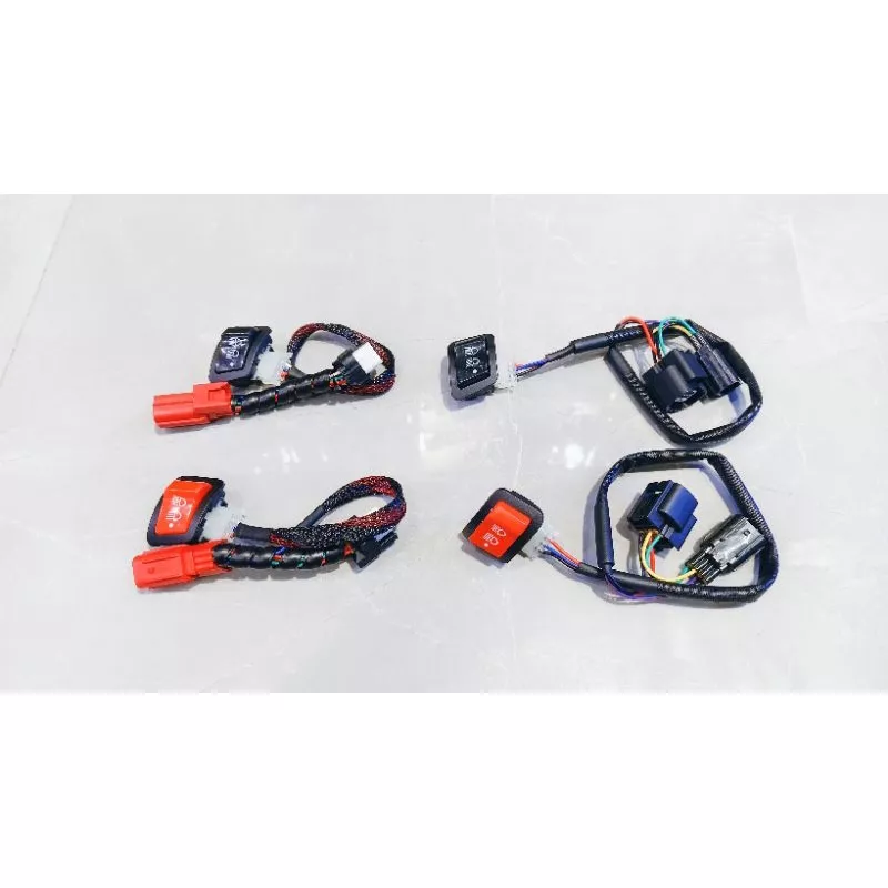 สวิทช์ไฟหน้า 3 สเต็ป (สูง-ต่ำ-ปิด) Honda Giorno 125 / Lead125 | ตรงรุ่น ไม่ต้องตัดสาย สายหนาพิเศษ คุณภาพดี