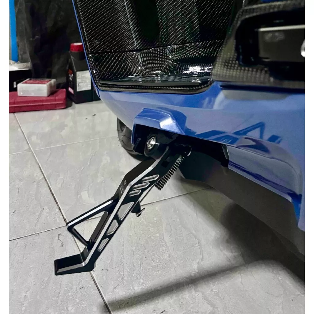 ขาตั้งข้างอลูมิเนียม CNC Moritech 2-Tone สำหรับ Honda Giorno+ และ Lead 125 - อะไหล่แต่ง Giorno+