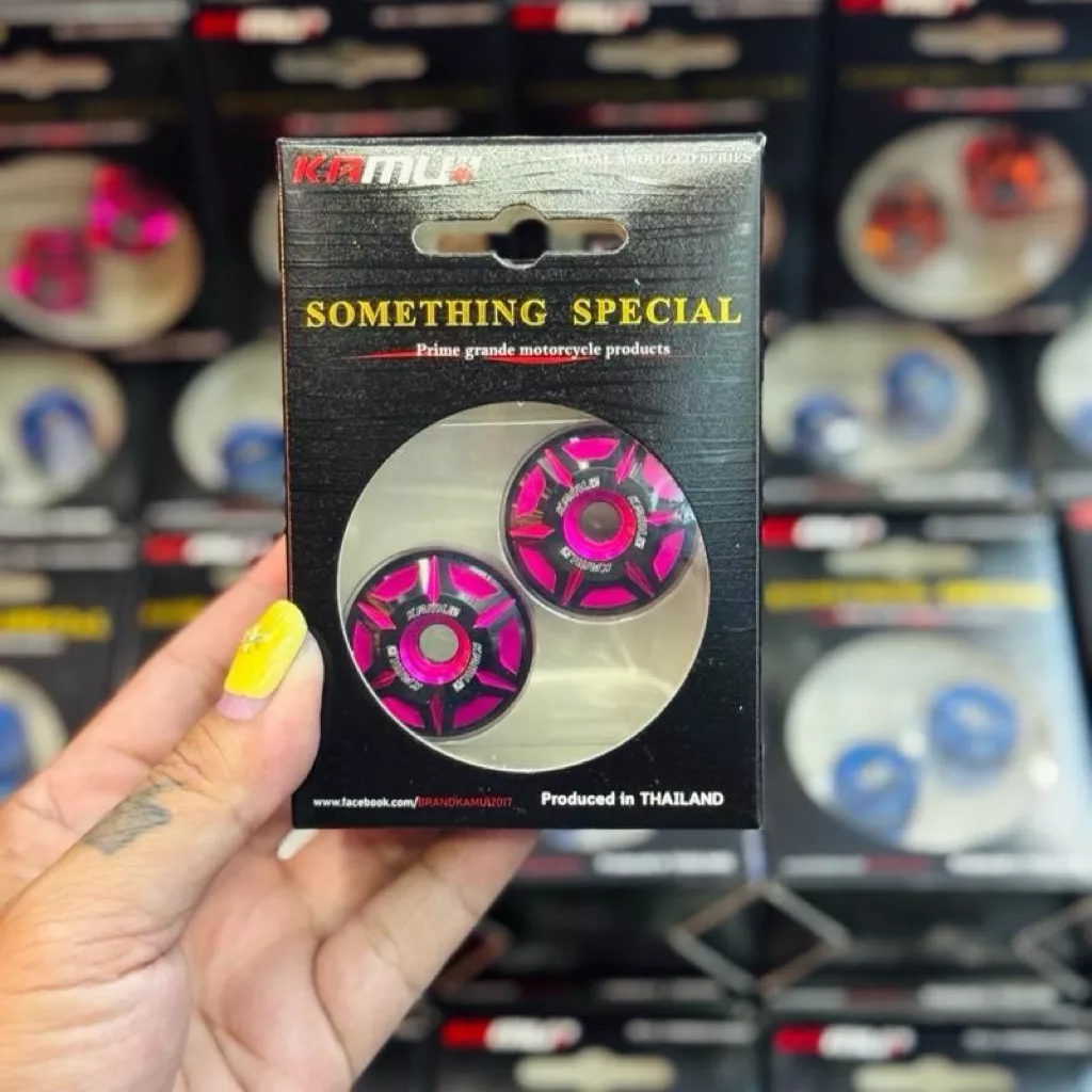 อุดปลายแฮนด์ 2-Tone Kamui สำหรับ Honda Giorno และ Click 160