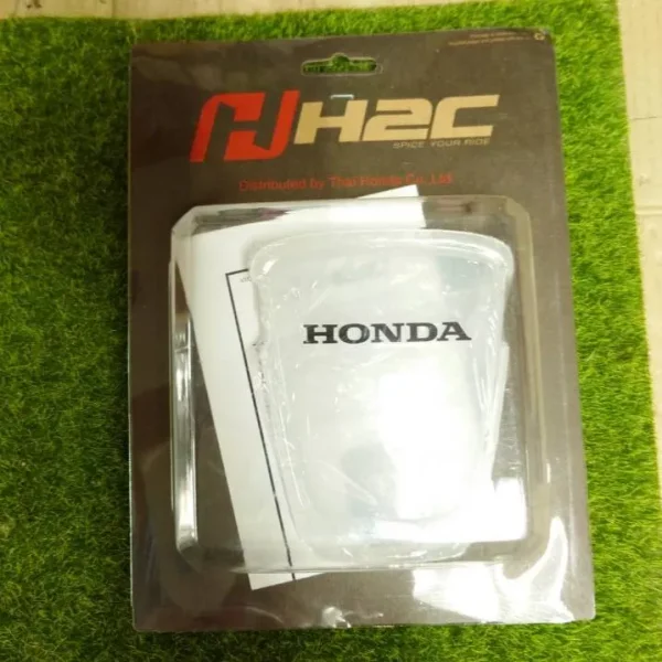 ฝาครอบหน้า H2C แท้ สีใสขุ่น Honda Giorno+ (2023+) รหัส THK3MFP64303ZA