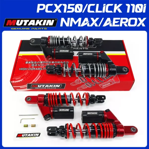 โช๊คหลัง Mutakin 320mm สำหรับ Honda Giorno และรุ่นอื่นๆ
