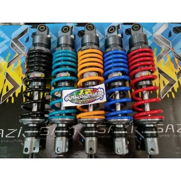 โช้คหลัง Gazi Suprem RX สำหรับ Honda Giorno, Lead, Grand Filano, Scoopy-i, Mio, Fino (320 มม.)