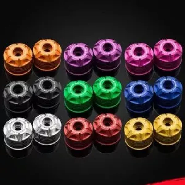 น็อตปลายแฮนด์ CNC GTRS สำหรับ Honda Giorno+ และ Click-160 (ขนาด 31x22 มม.) รหัสสินค้า 0268